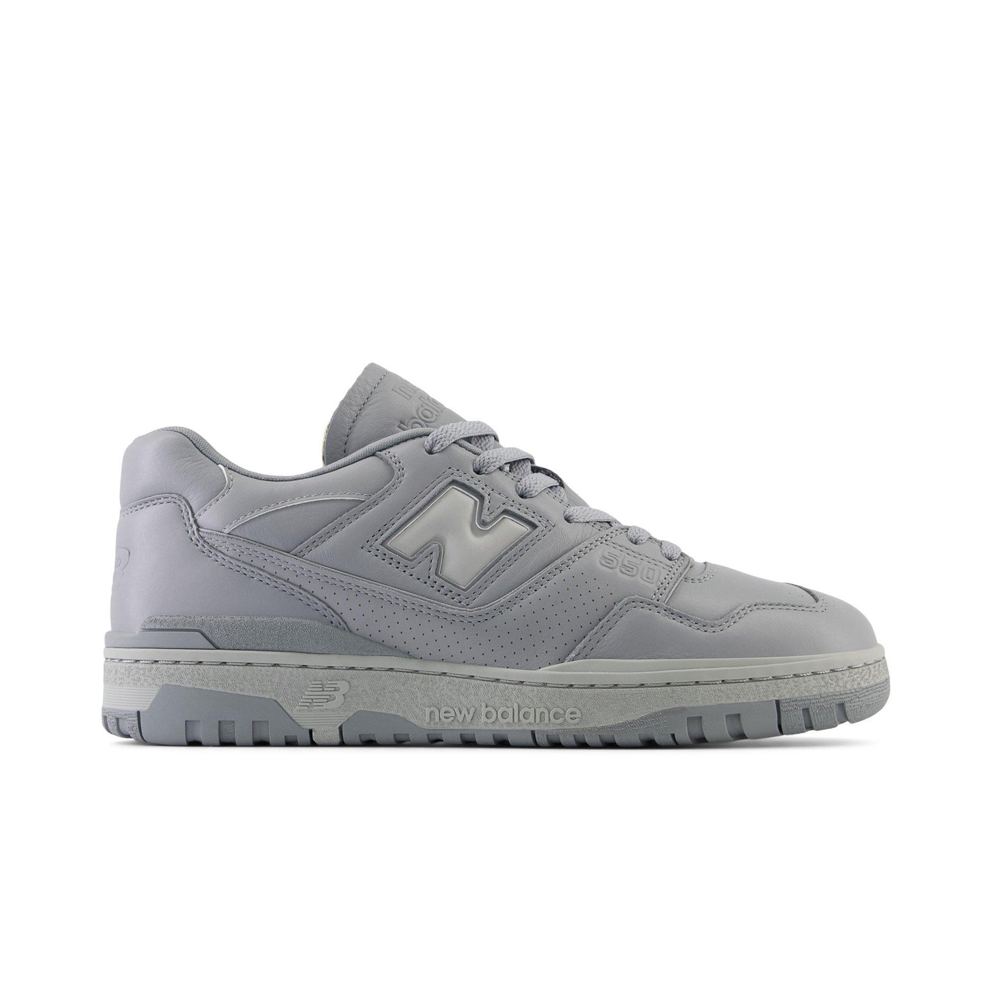 New Balance 550 Sneakers White Black Lace Up Men's Size 8